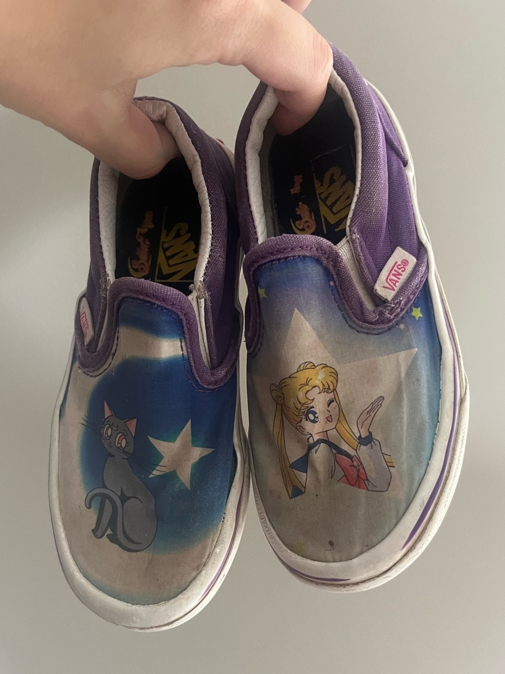 Vans sailor moon Kids Graphic Slip-On Sneakers